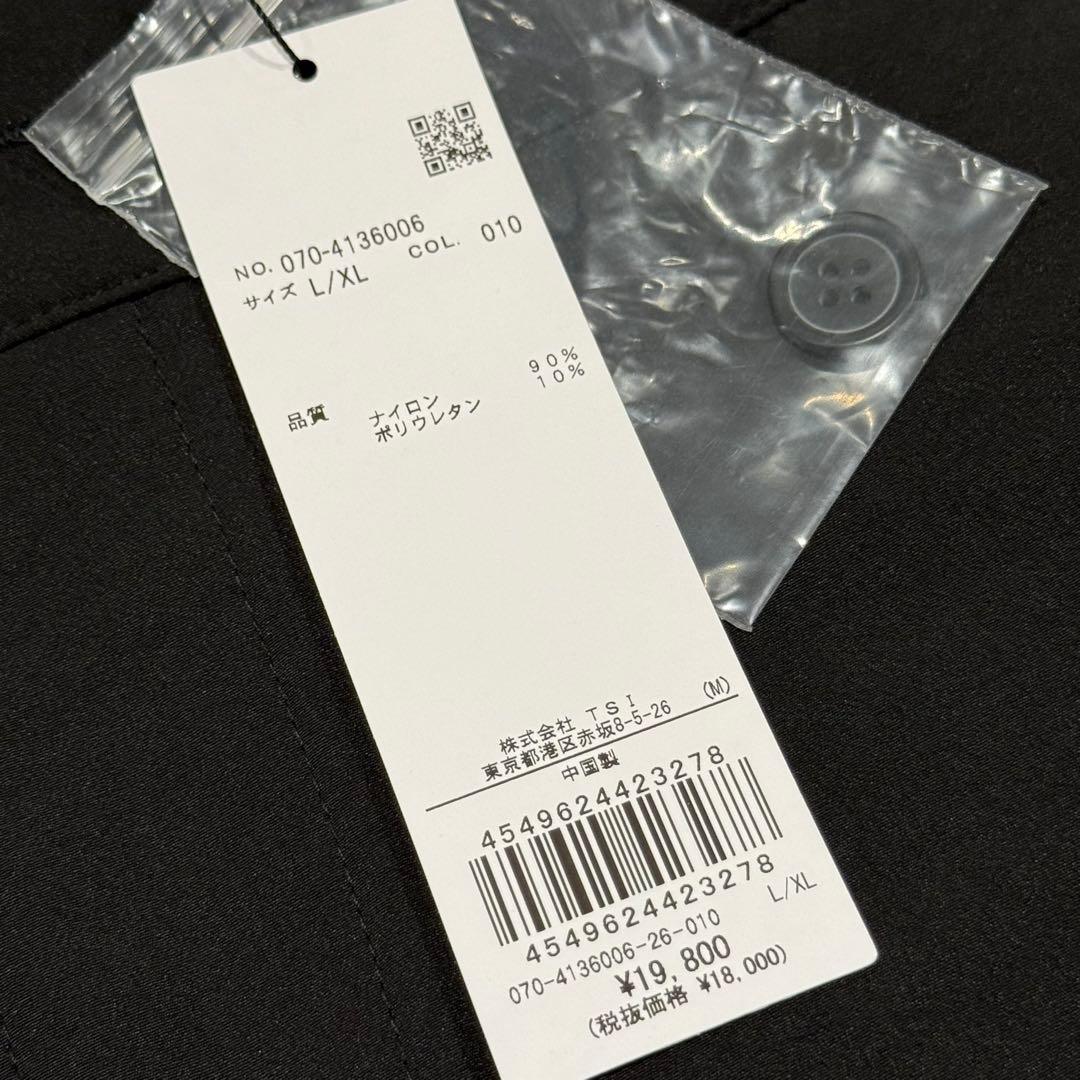 【未使用】定価1.9万円 STUDENTS ゴルフパンツ メンズ ブラック