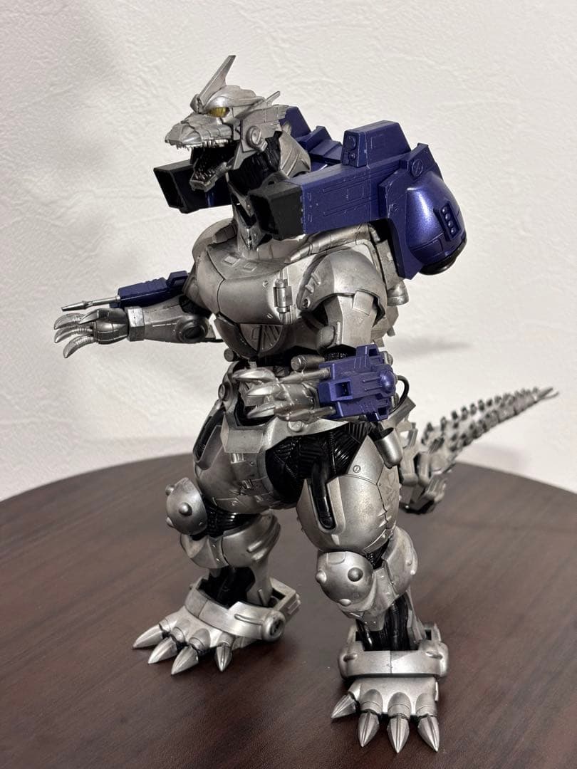 アオシマ ゴジラ×メカゴジラ MFS-3 3式機龍 プラモデル 塗装済み完成品