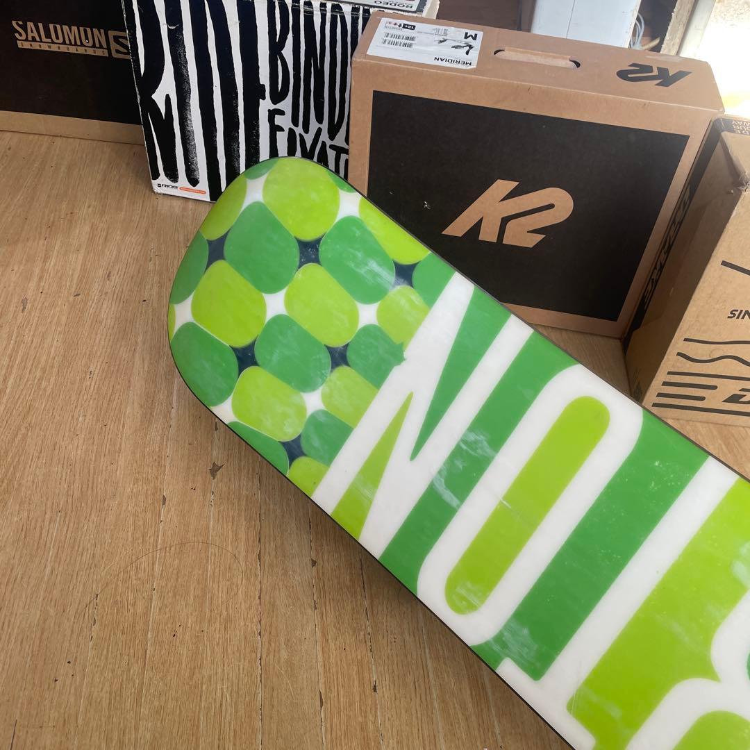 BURTON×LINK　バートン　バインディング付　希少137スノーボードセット