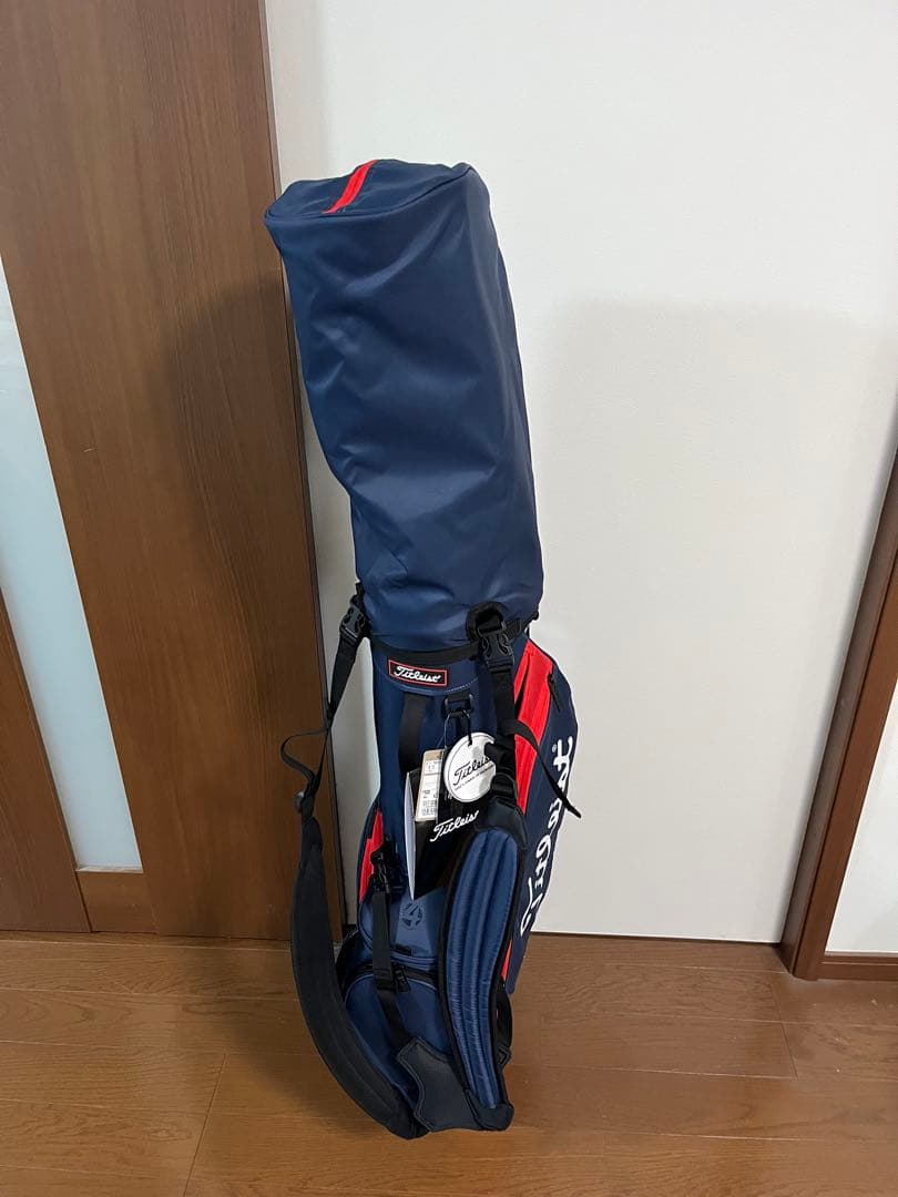 Titleist キャディバッグ ネイビー/レッド