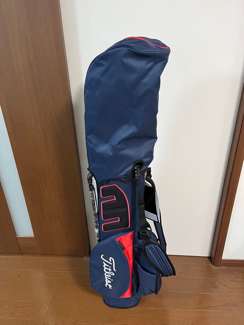 Titleist キャディバッグ ネイビー/レッド