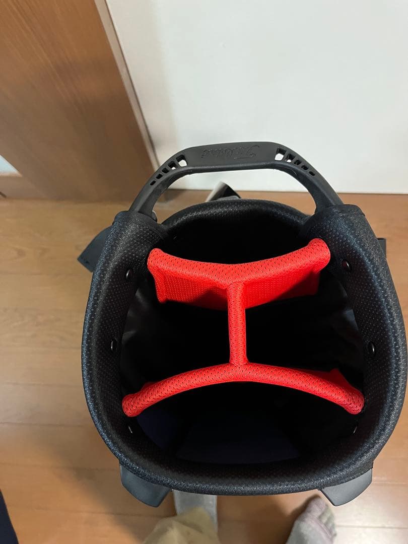 Titleist キャディバッグ ネイビー/レッド