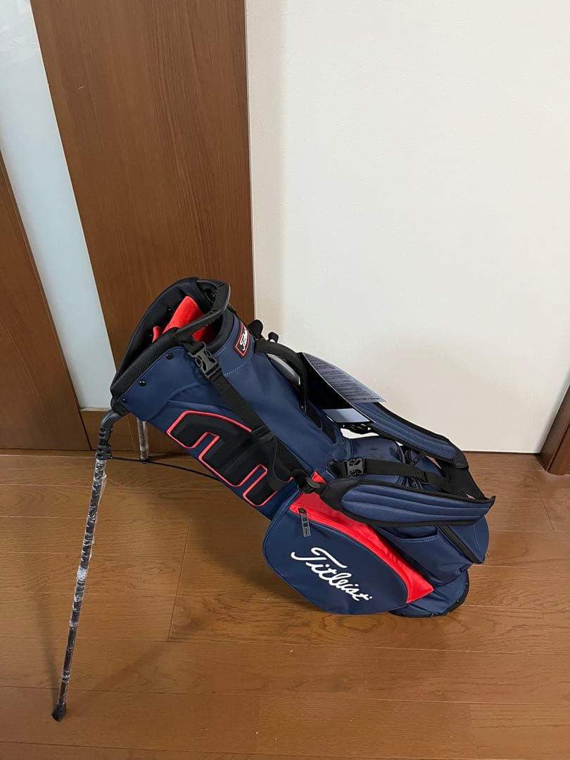 Titleist キャディバッグ ネイビー/レッド
