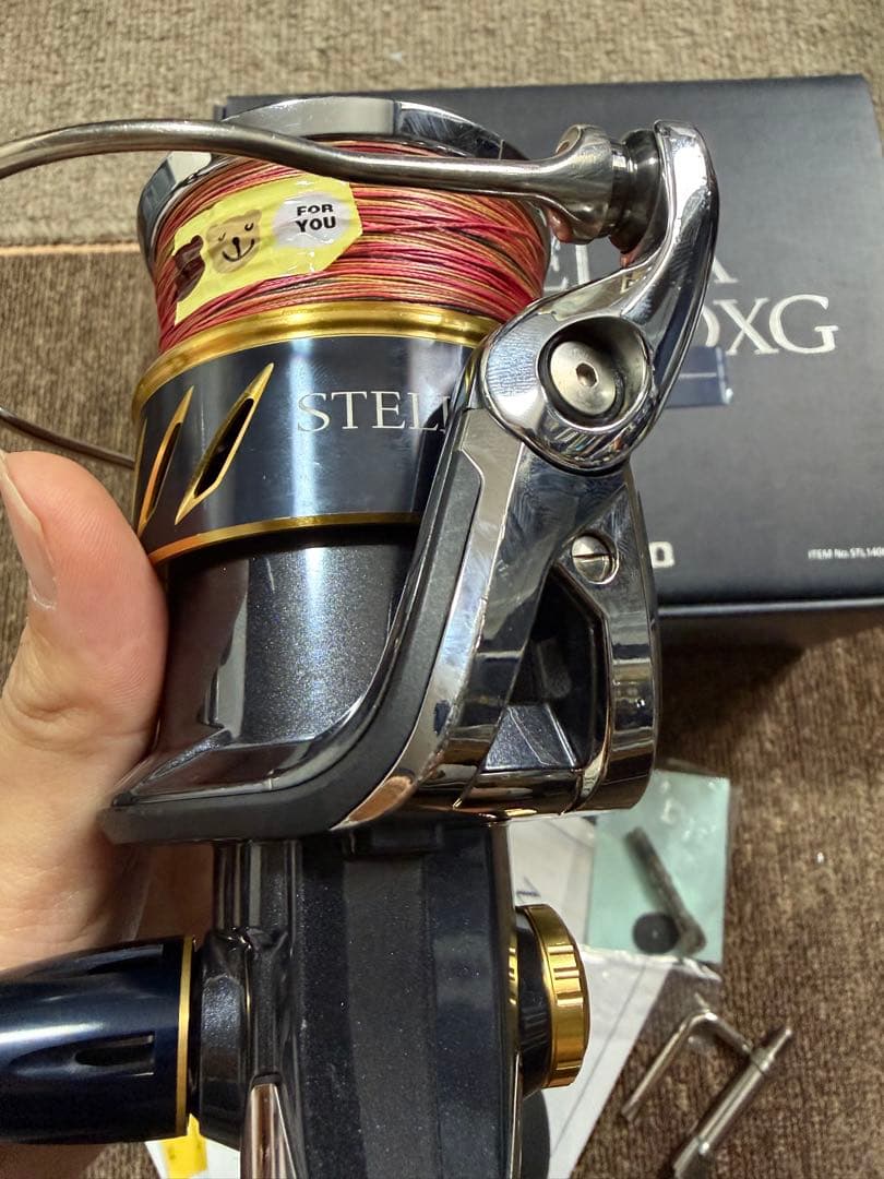 SHIMANO 13ステラSW 14000XG ゴメクサス　パワーハンドル付き