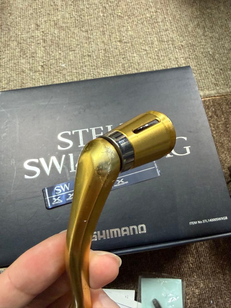 SHIMANO 13ステラSW 14000XG ゴメクサス　パワーハンドル付き