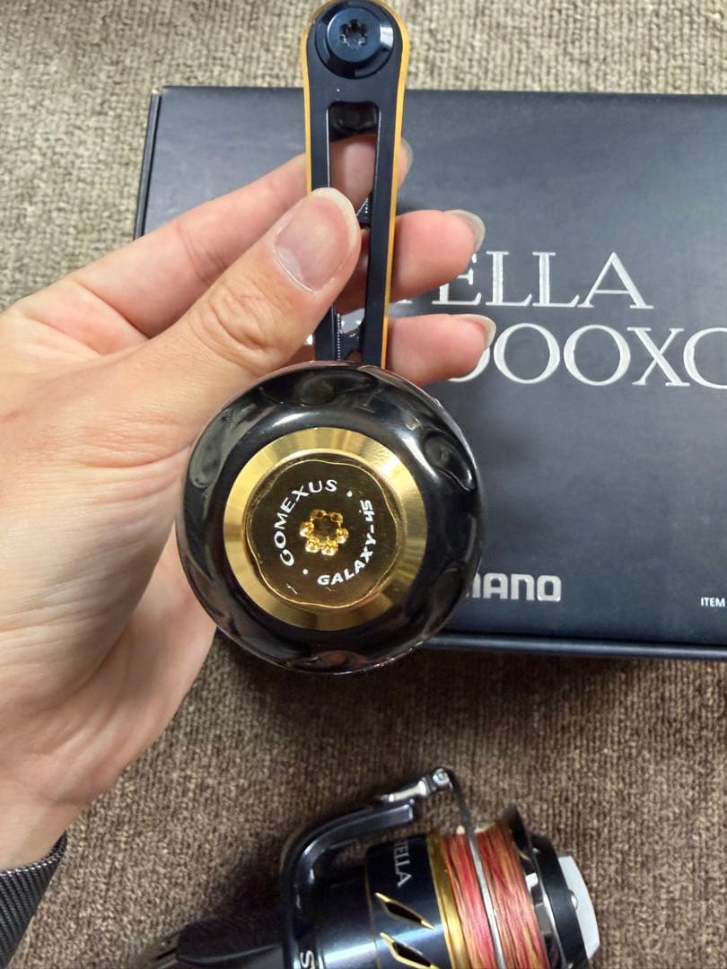 SHIMANO 13ステラSW 14000XG ゴメクサス　パワーハンドル付き