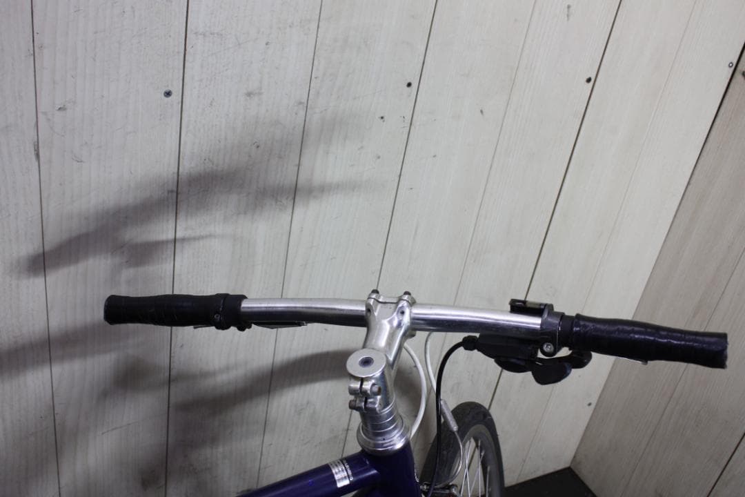 あさひ製WEEKEND アルミ 26型 シマノ7速 440mm BLUEクロス