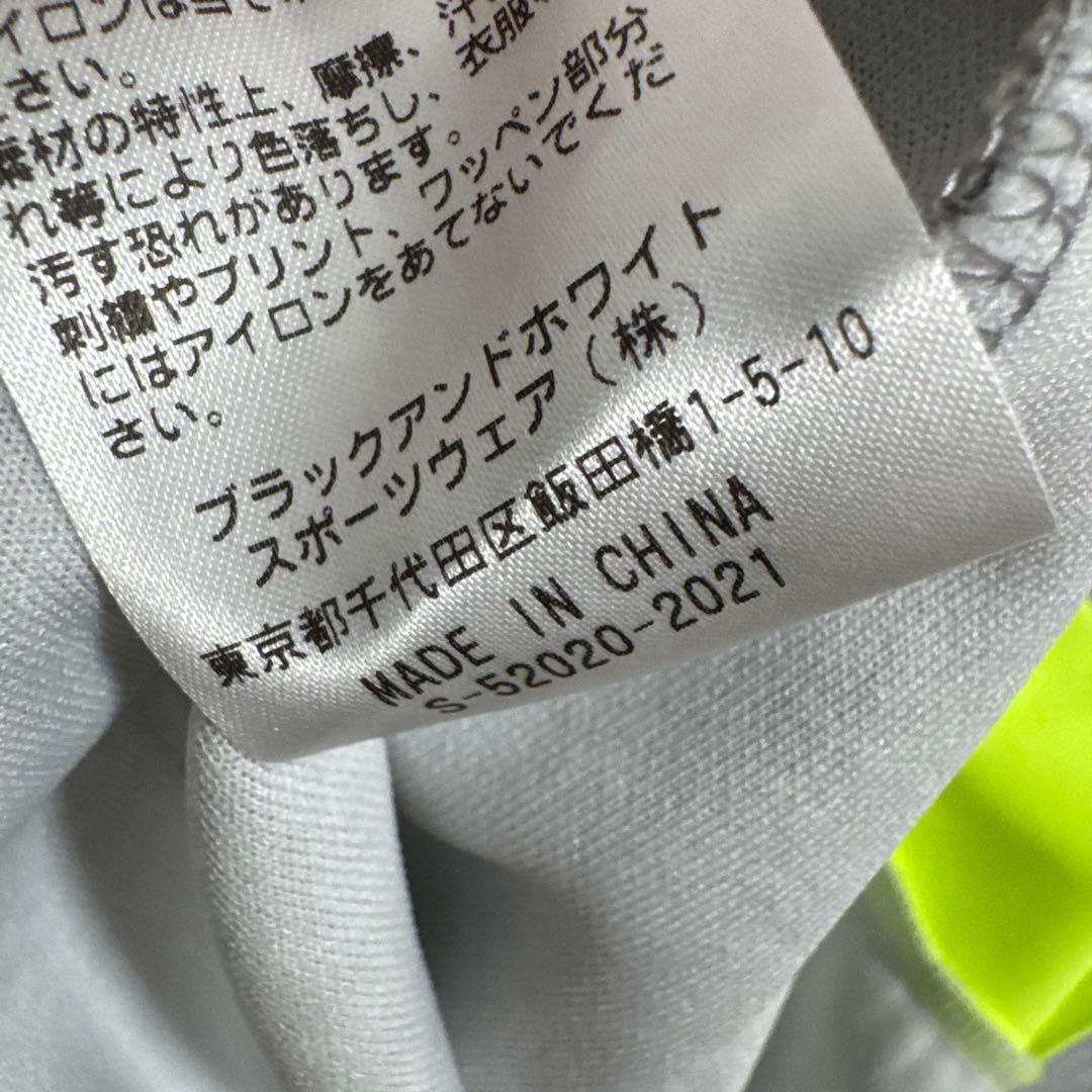 アンパスィ　ハーフジップ　半袖　レディースL