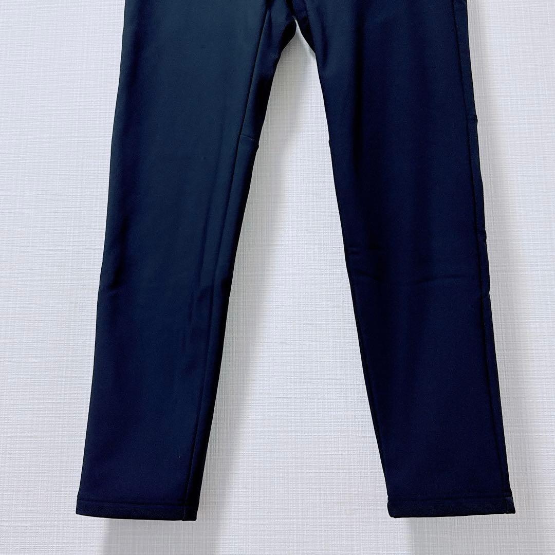 23区GOLF メンズ 裏起毛 ストレッチ パンツ 黒 LL（W86-94）