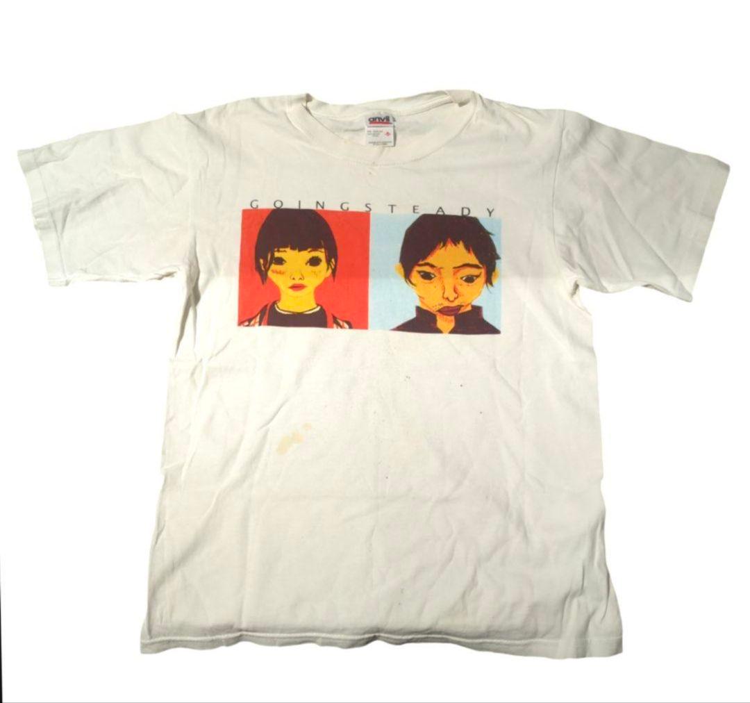 ゴイステツアーT GOING STEADY Tシャツ 黒 anvil 白 セット