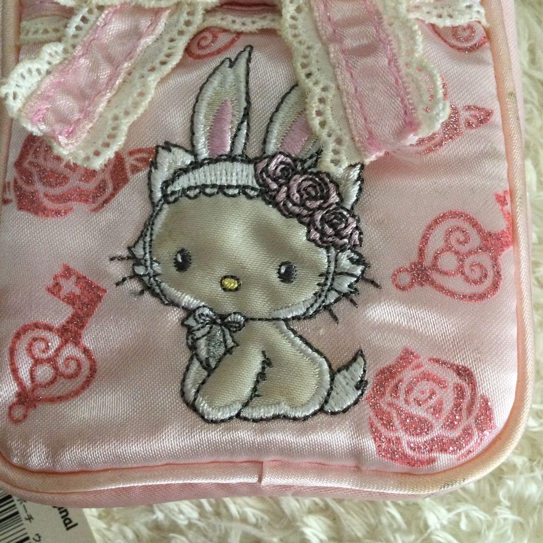 激レア❤️未使用タグ付❤️サンリオ❤️チャーミーキティ❤️ウサミミ❤️タテポーチ2006年