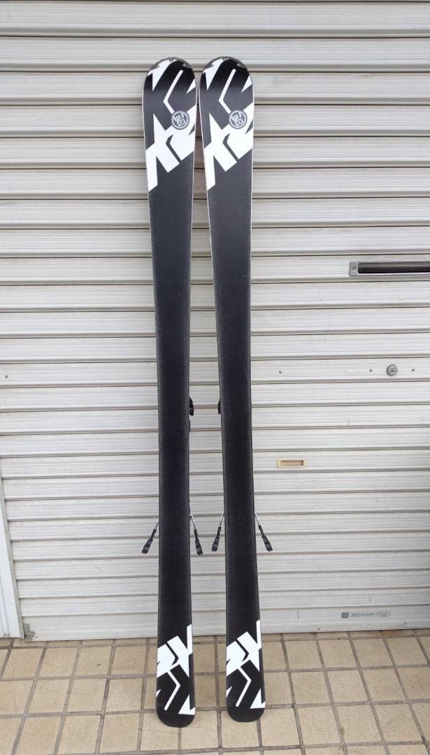 K2 AMP FORCE オールラウンドスキー板 160cm ビンディング付き！