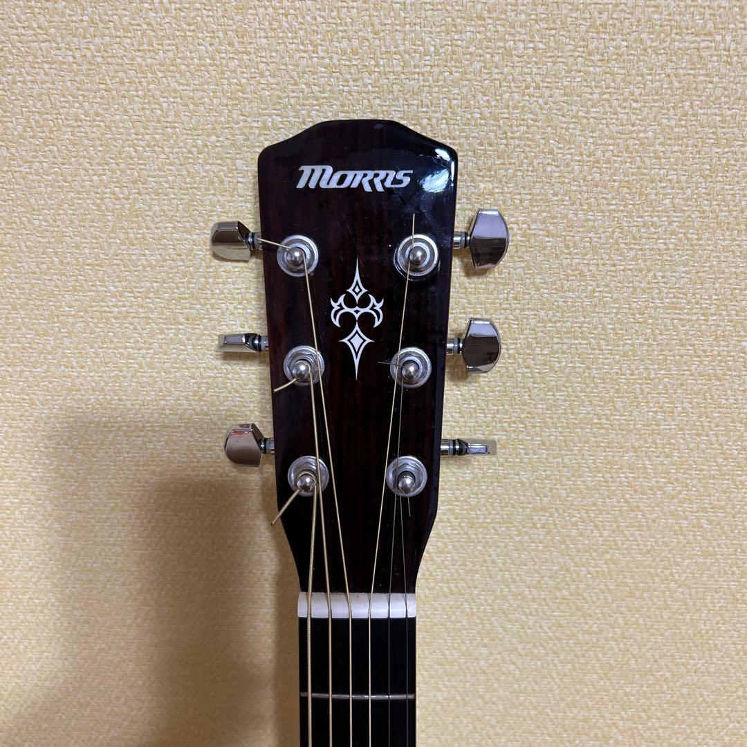 Morris アコギ F-351チューナー、クリーナー、ケースセット