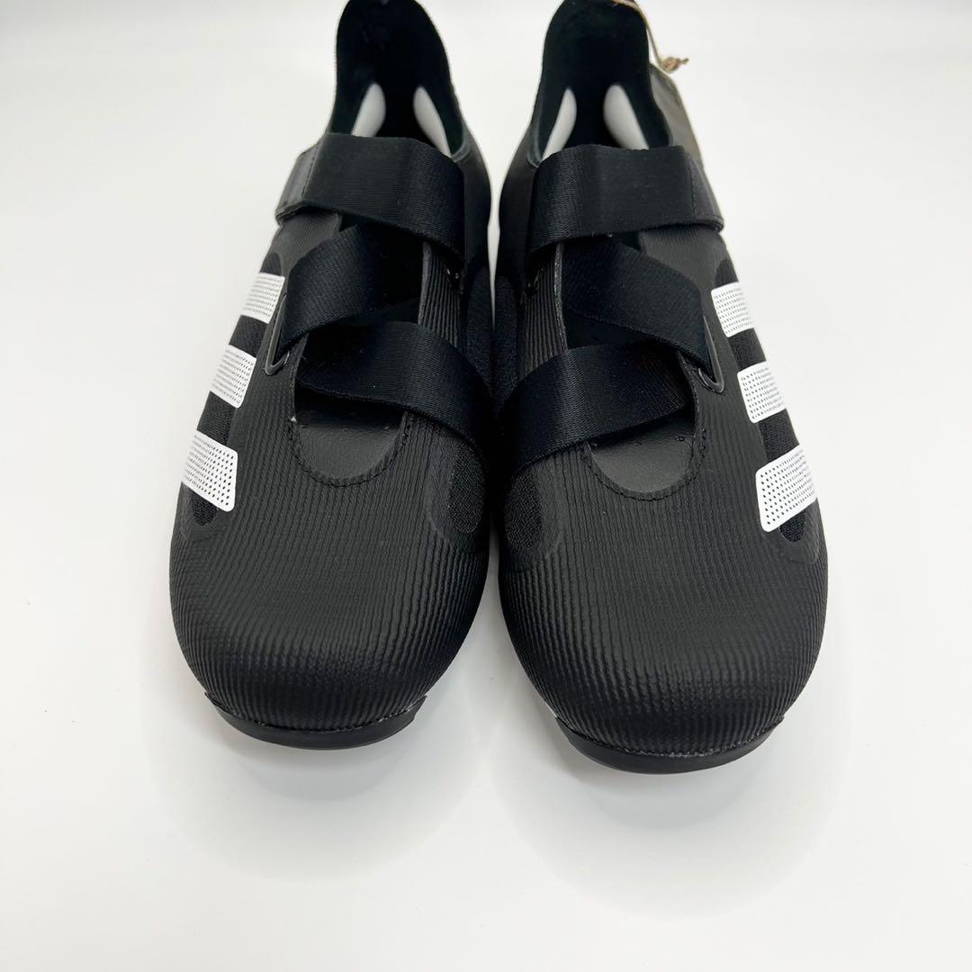 adidas サイクリングシューズ ブラック/ホワイト25cm