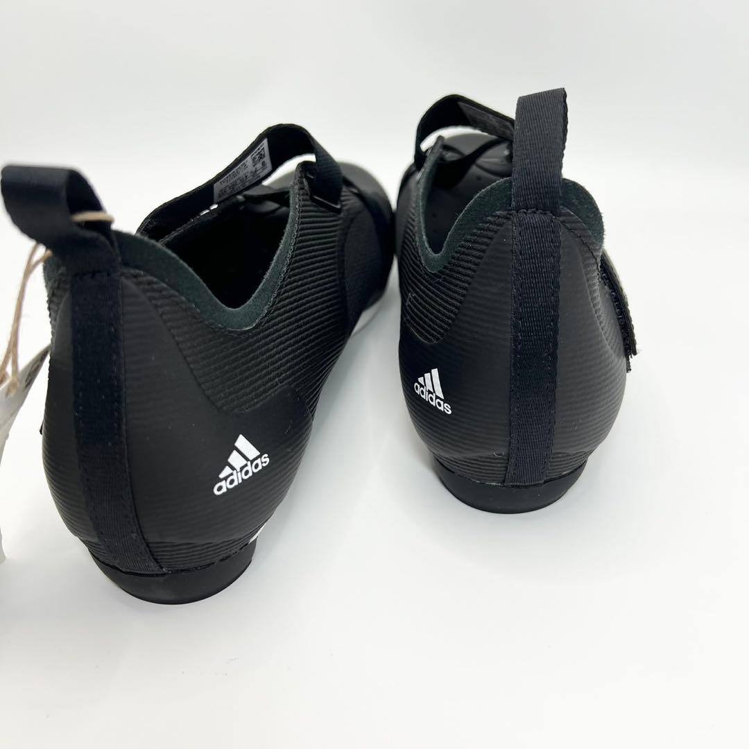 adidas サイクリングシューズ ブラック/ホワイト25cm