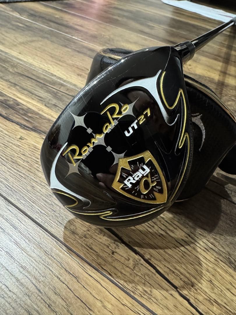 ロマロ Ray α BLACK 高反発モデル 5U 27 ラウネ i90 短尺
