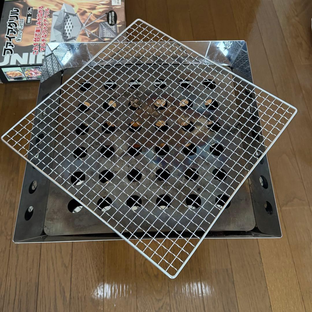UNIFLAME ファイアグリル＋チャコスタ2 収納バッグ付き