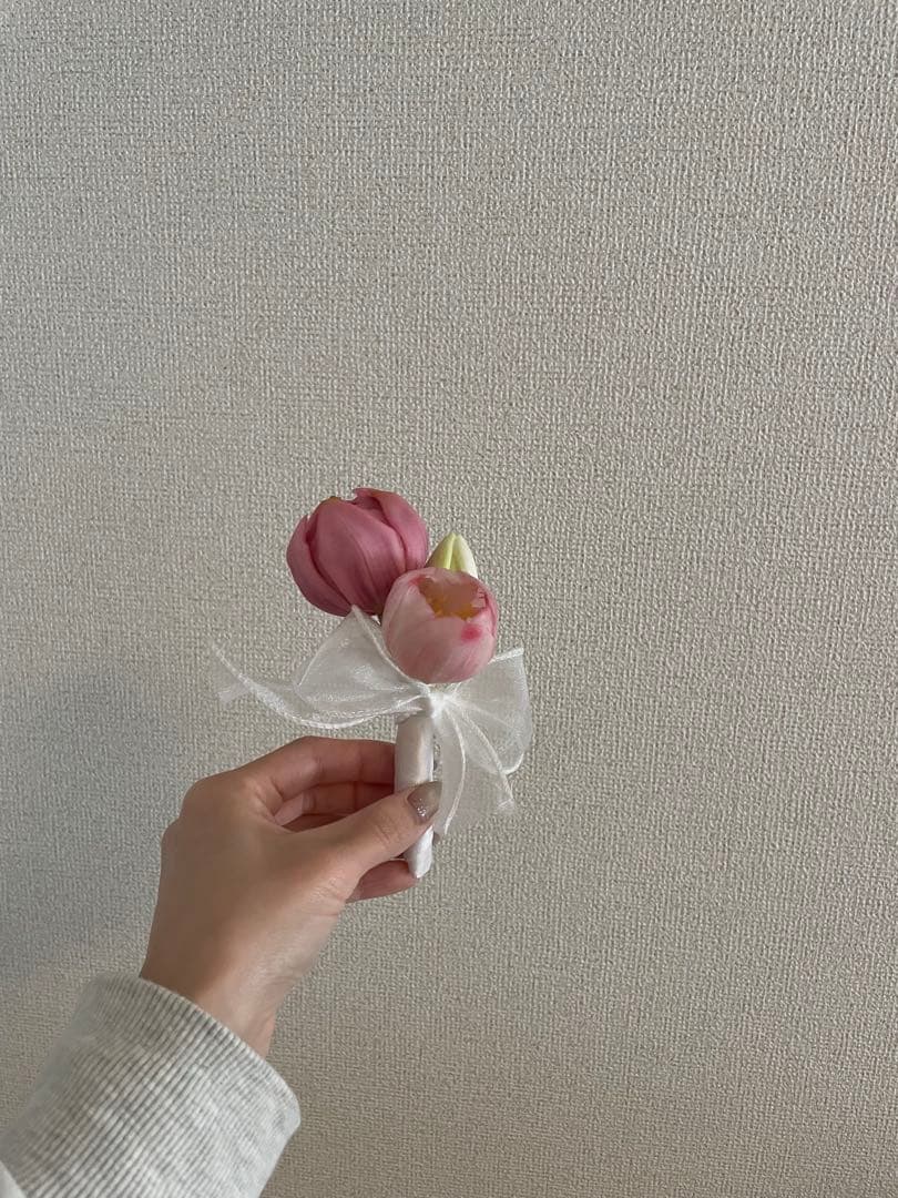 ウエディングブーケ（造花）ブートニア