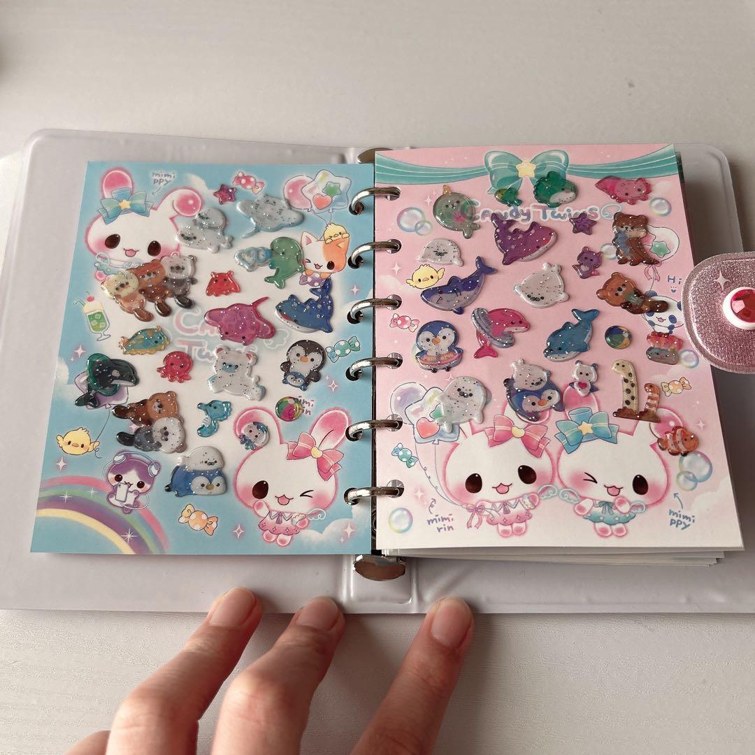 【正規品】シール帳 完成品 極美品