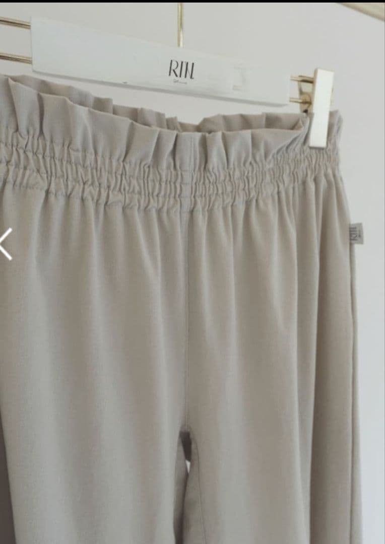 新品Retune.warm up pants gray　スティナ stina
