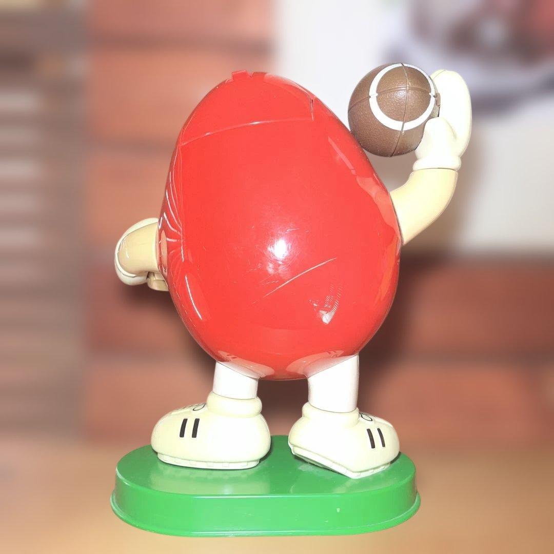 m&m's ディスペンサー ピーナッツ型レッド