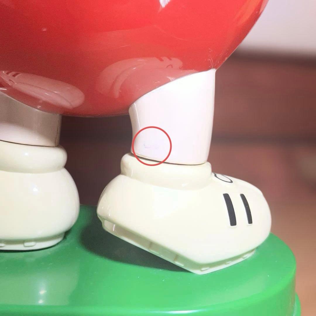 m&m's ディスペンサー ピーナッツ型レッド