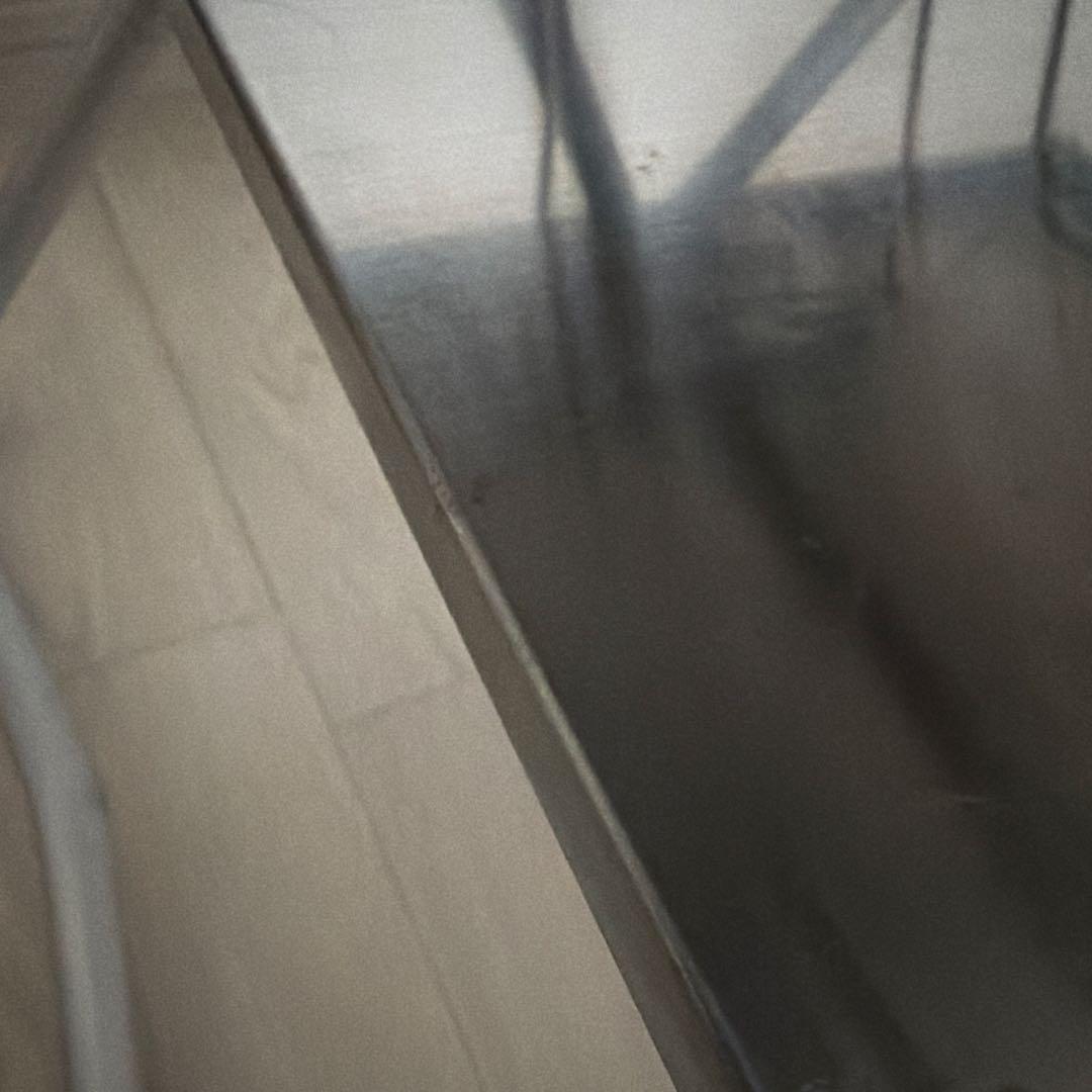  peak 折りたたみテーブル焚 シルバー