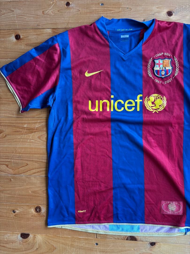 FC Barcelona Nike ユニフォーム 1967-2007