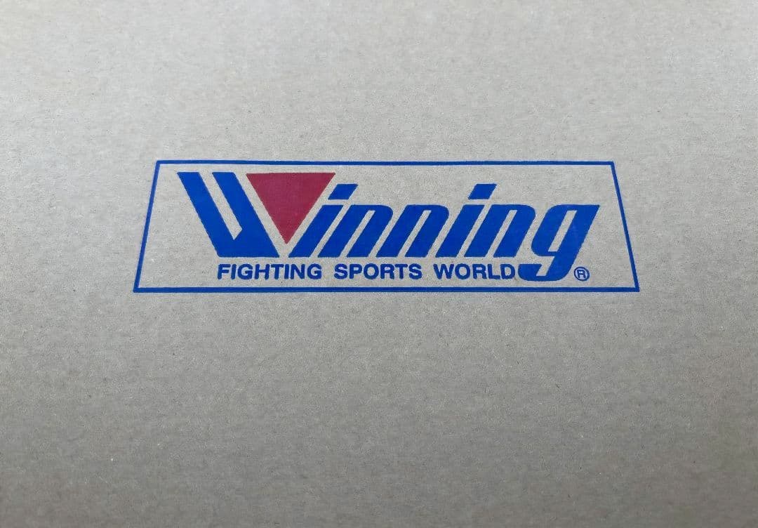 Winning グローブ 8オンス ブラック ひも式