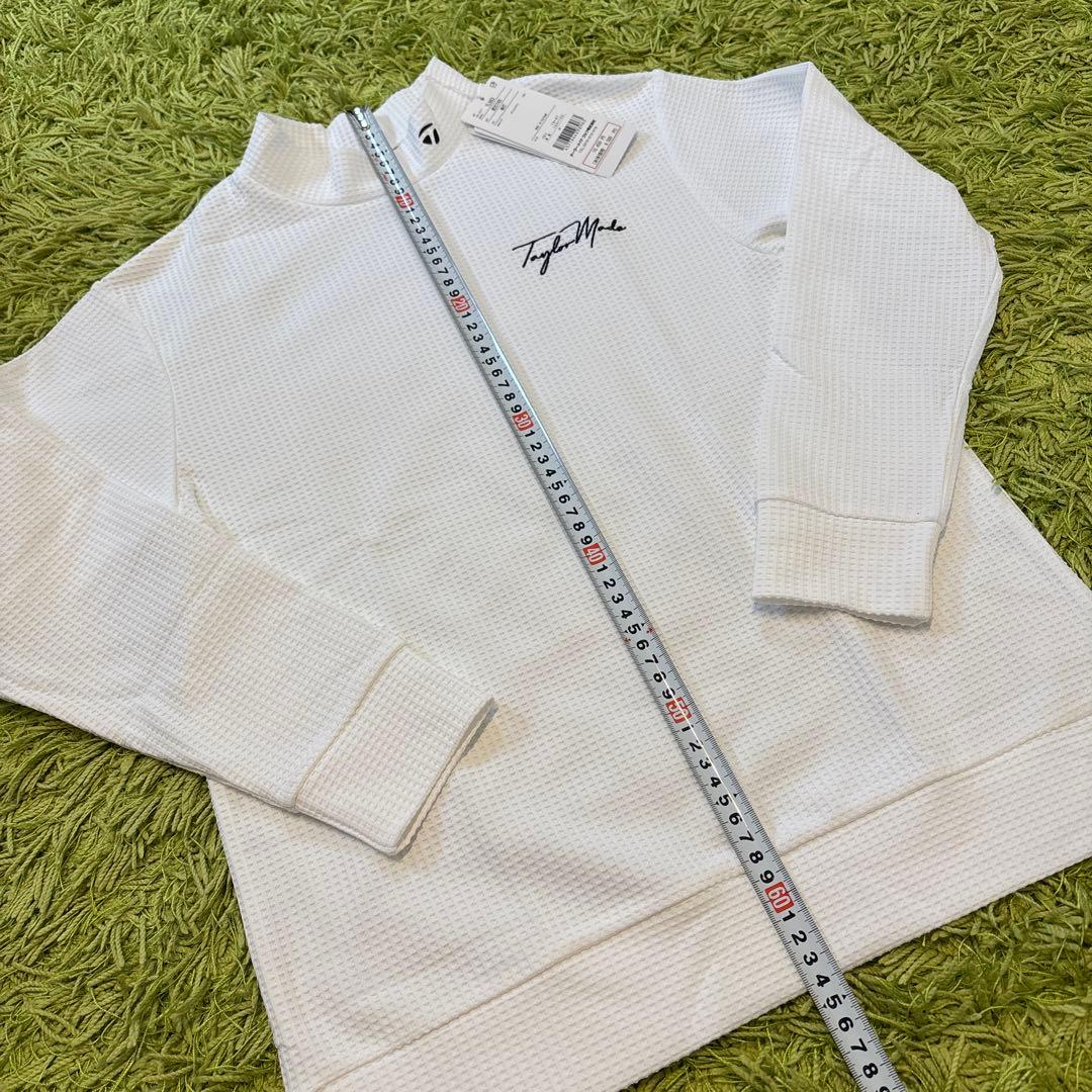 【TaylorMade】M 新品✨春ゴルフ　ロゴモックネックトップス ハイネック