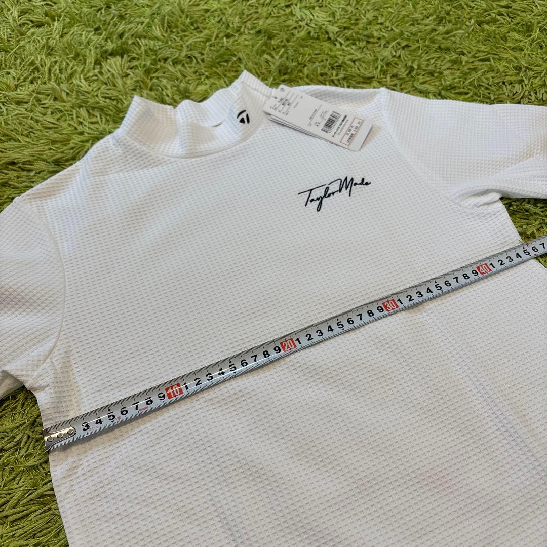 【TaylorMade】M 新品✨春ゴルフ　ロゴモックネックトップス ハイネック