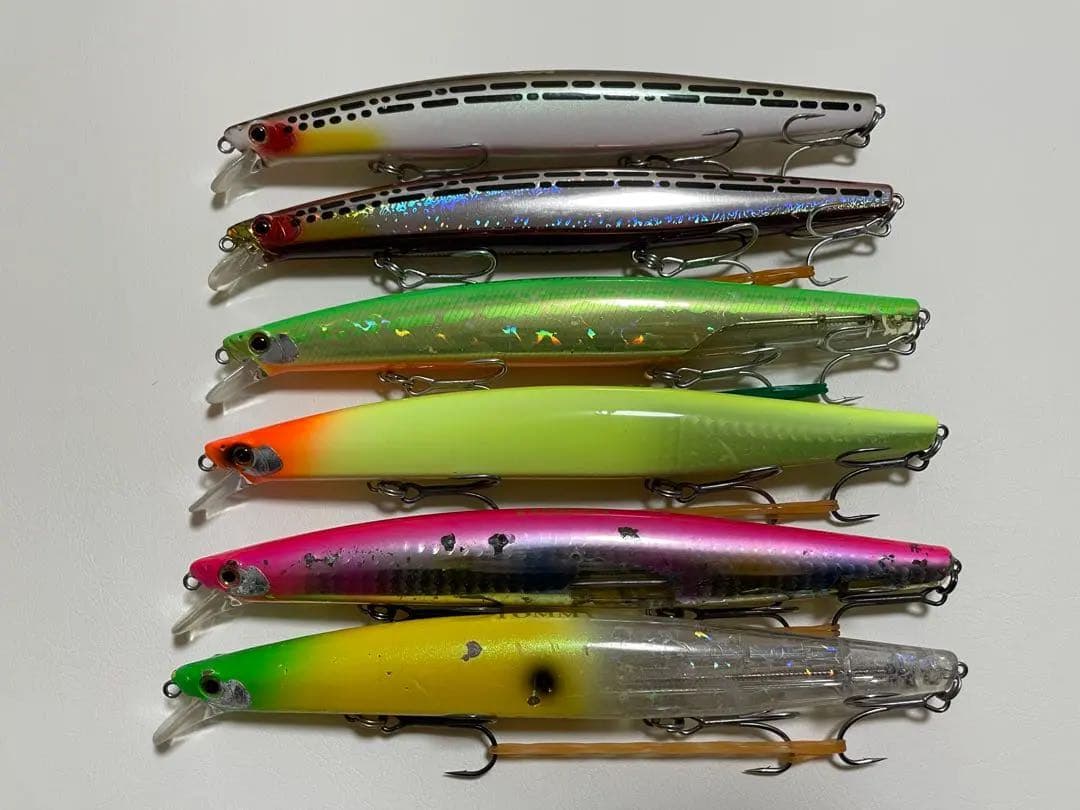 中古【6個セット、ケース付き】Silent Assassin 160F