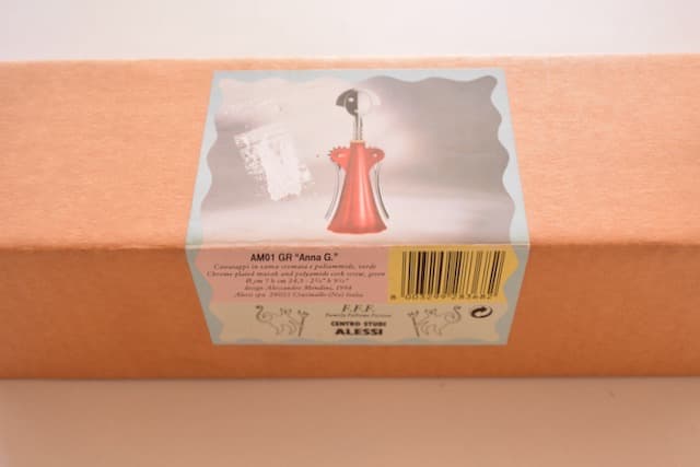 新品 アレッシィ ALESSI Anna G コルクスクュー ワインオープナー
