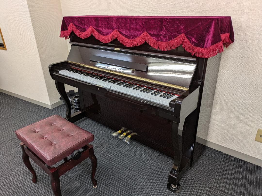 E & SONS アップライトピアノ RS-21 (弱音器付)