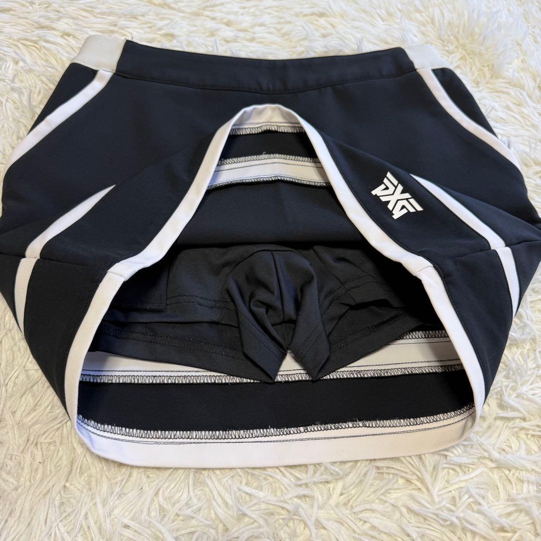 【PXG】美品 セットアップ モックネック スカート ブラック S