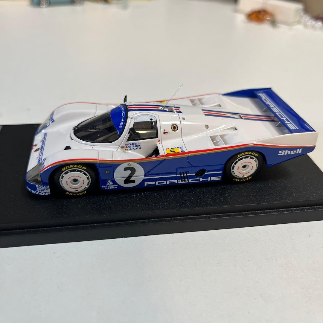 メイクアップ Vision 1/43 ポルシェ 962 ルマン24時間 3位