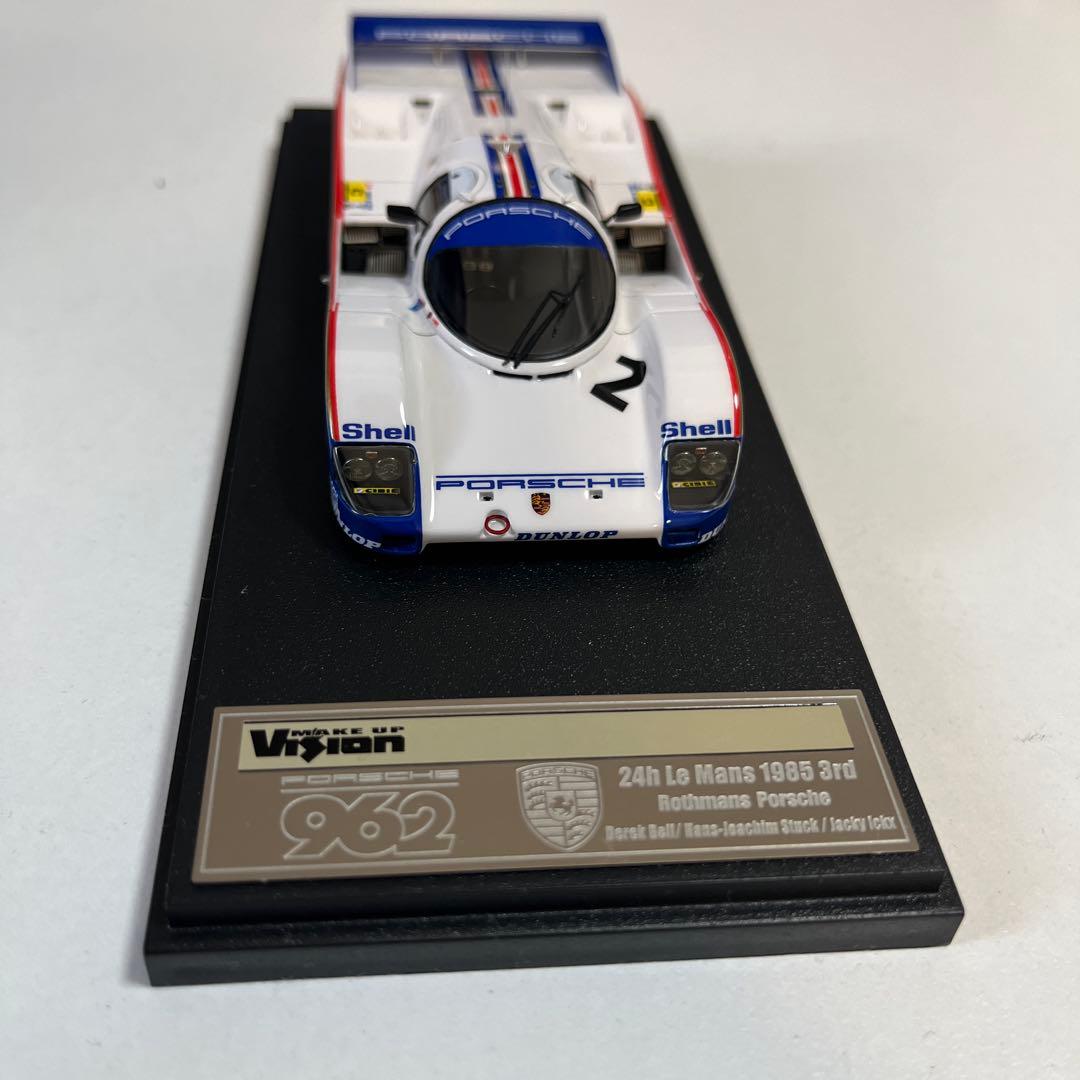 メイクアップ Vision 1/43 ポルシェ 962 ルマン24時間 3位