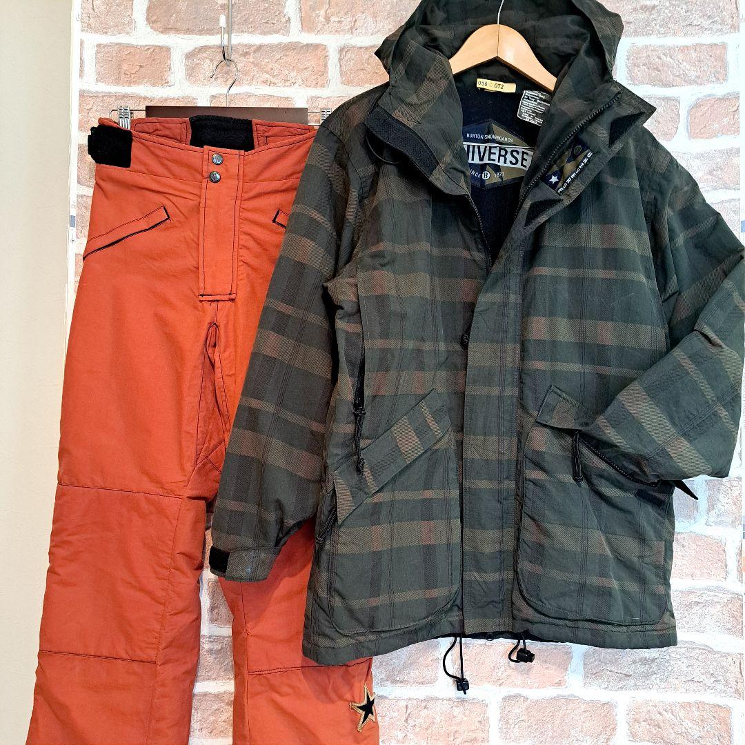 BURTON バートン スノーボードウェア 上下セット ユニバース ヴィンテージ