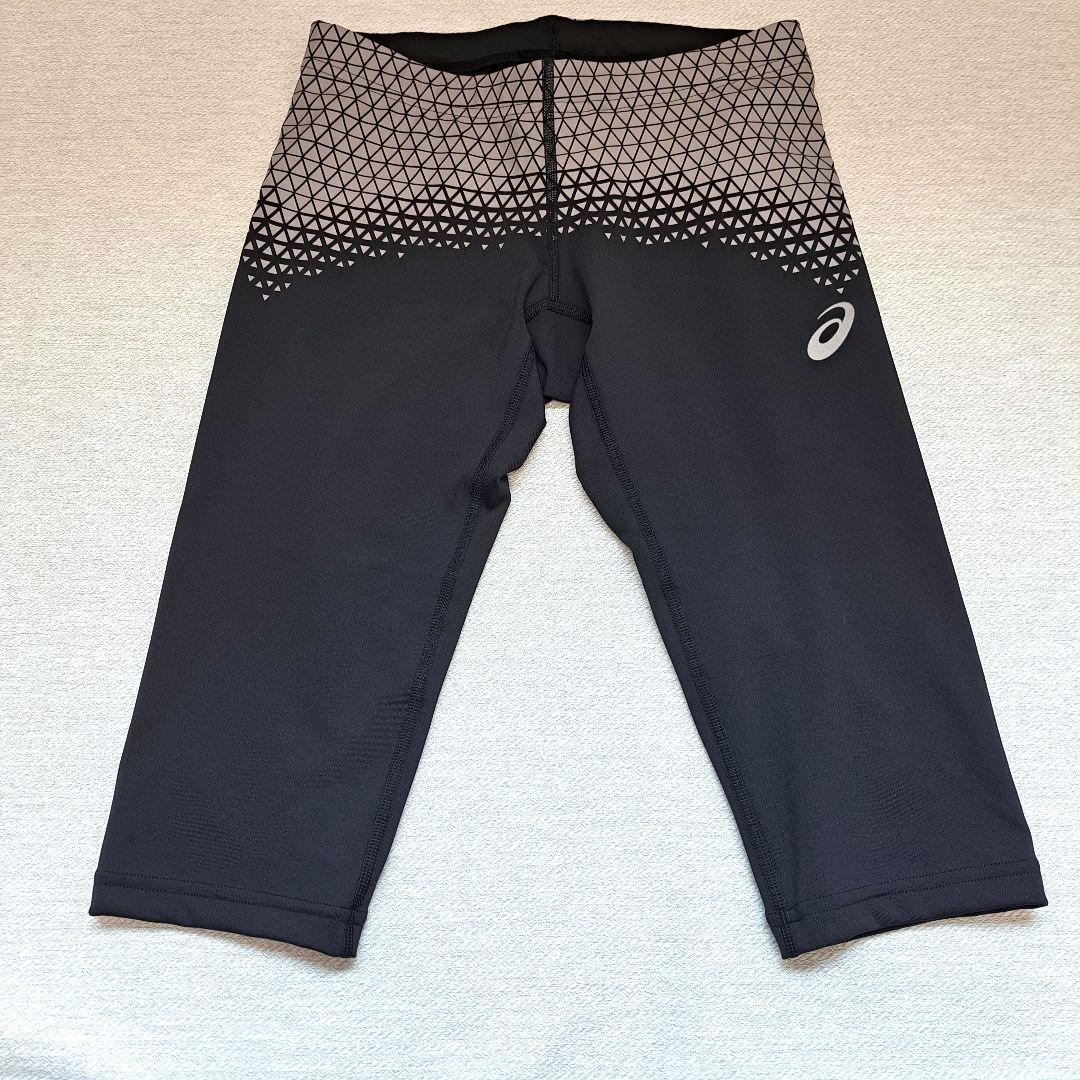 ASICS フィットネスパンツ スタビリティニータイツ　L　アシックス　メンズ