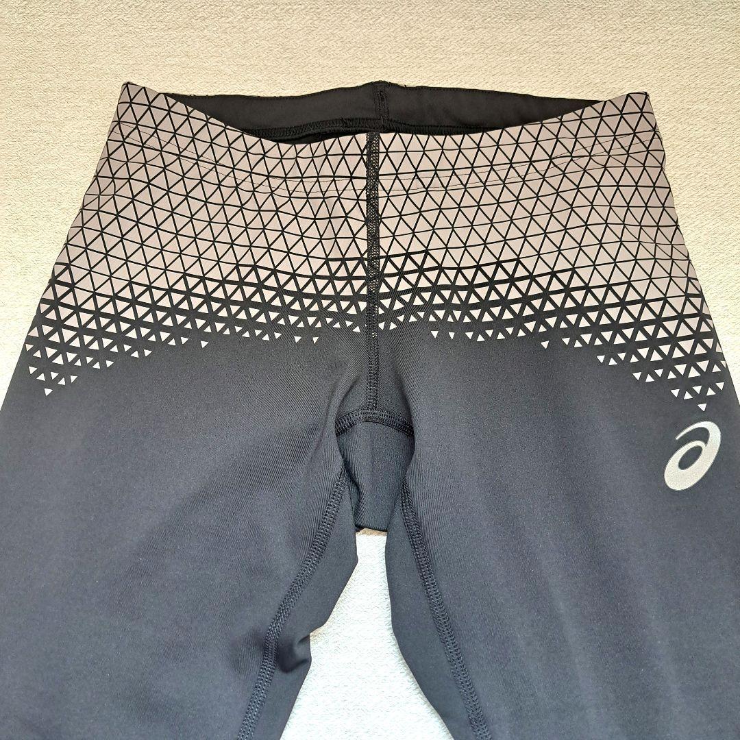 ASICS フィットネスパンツ スタビリティニータイツ　L　アシックス　メンズ