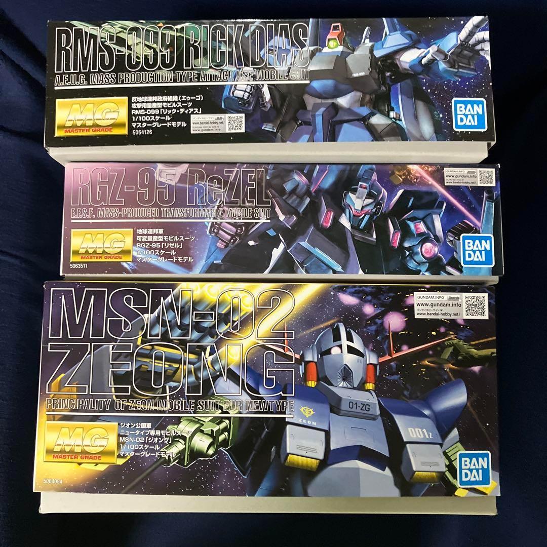 MG 1/100 リックディアス MG ジオング MG RGZ-95 リゼル