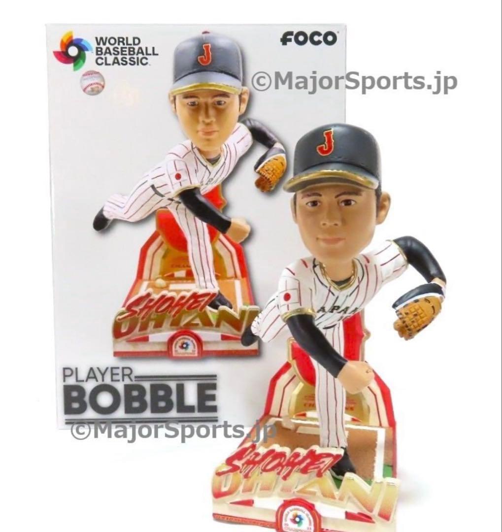 【新品】大谷翔平 2023WBC決勝 トラウト三振の瞬間ボブルヘッド123個限定