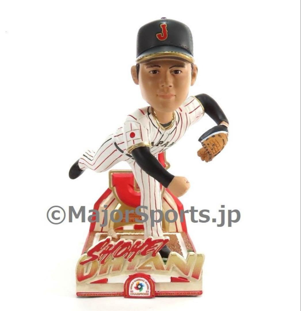 【新品】大谷翔平 2023WBC決勝 トラウト三振の瞬間ボブルヘッド123個限定