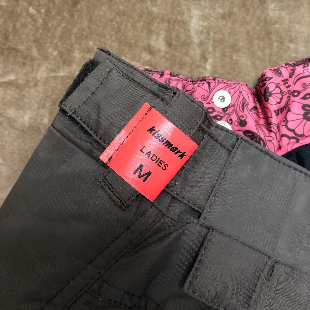 kissmark スノーウェア　上下セット　M 美品♫ スノーボード