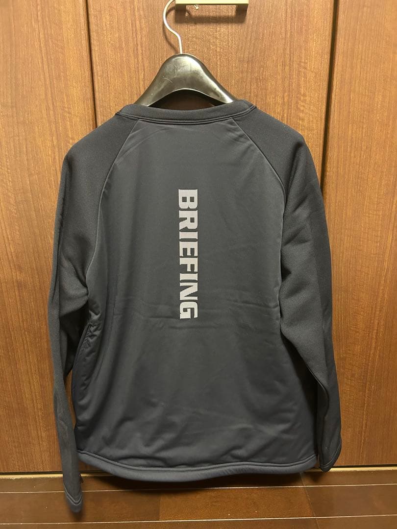 BRIEFING ブリーフィングウェア　トレーナー　長袖ネイビー　新品未使用