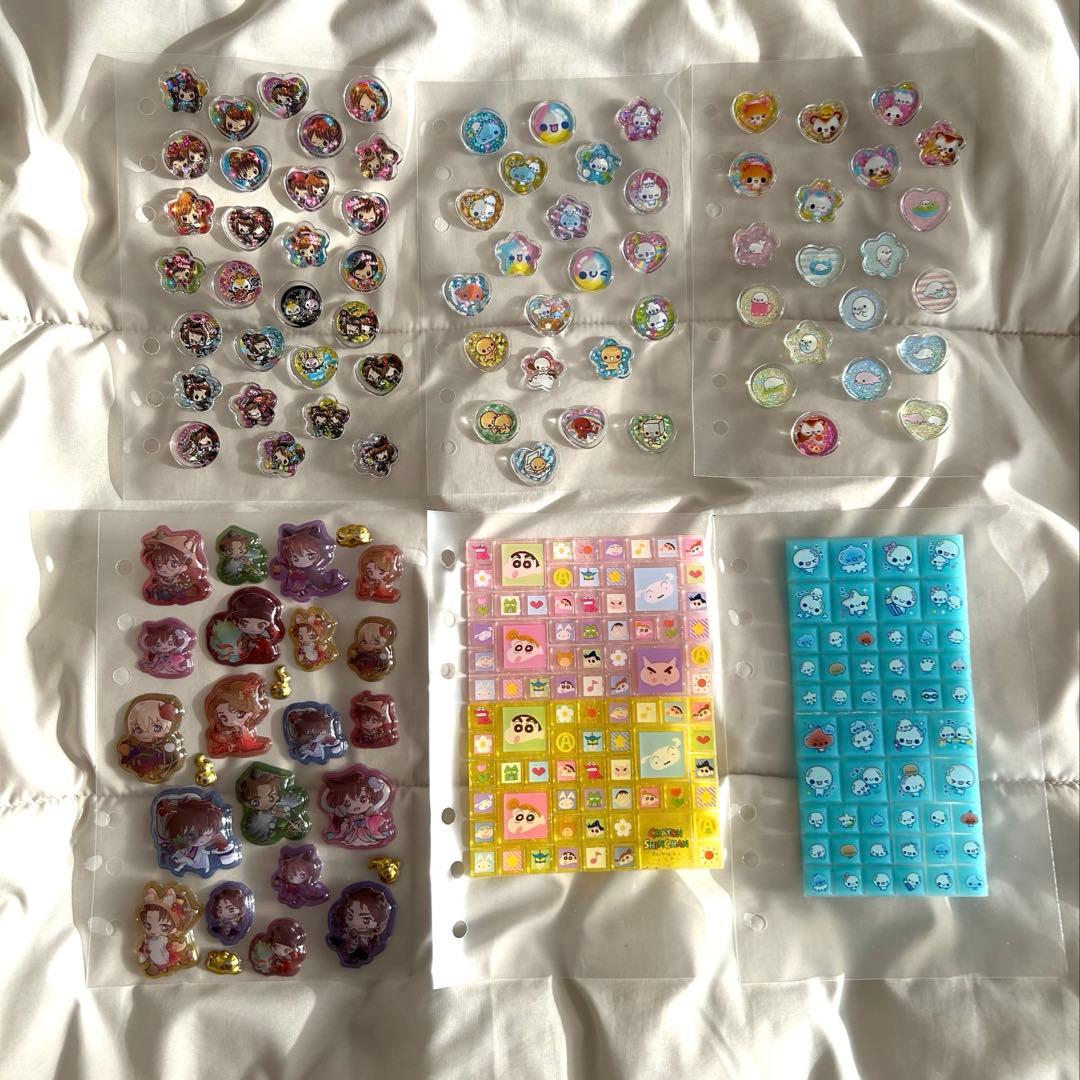 キャラクターシールセット　シール帳　完成品　ボンドロ　ウォーター　うるちゅる