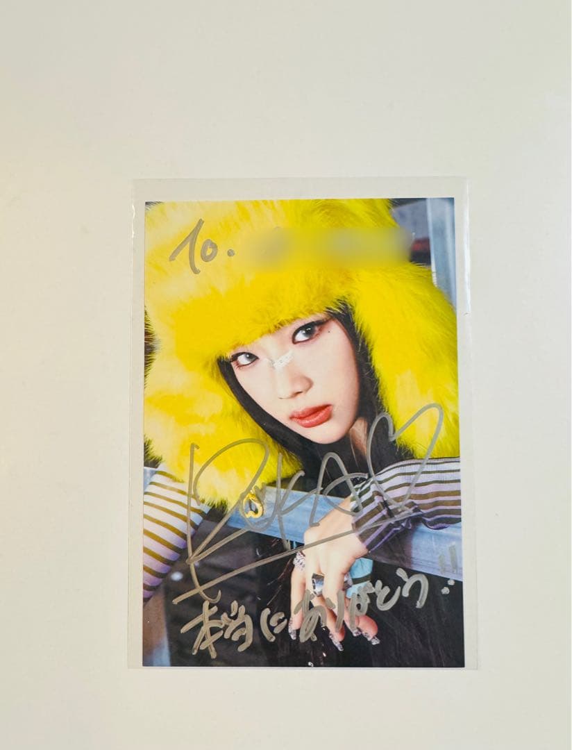 BABYMONSTER RUKA サイン3点