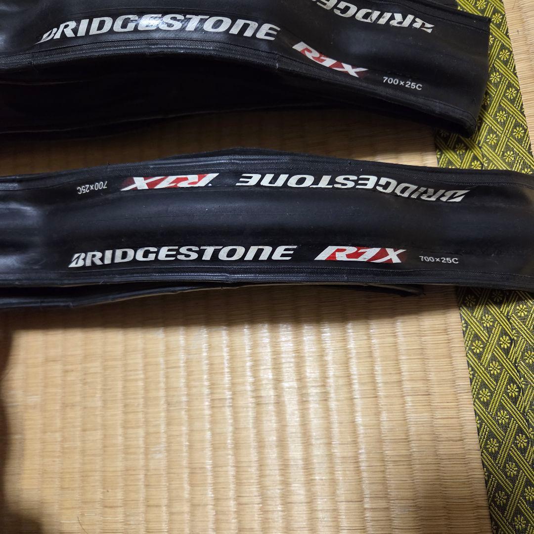 ブリジストン R1X 25c 2本 チューブ2本セット