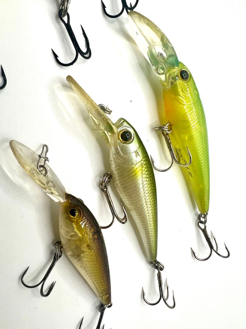 小型ミノー　6個セット　メガバス X55（Ｆ）LIVE-X SMOLT