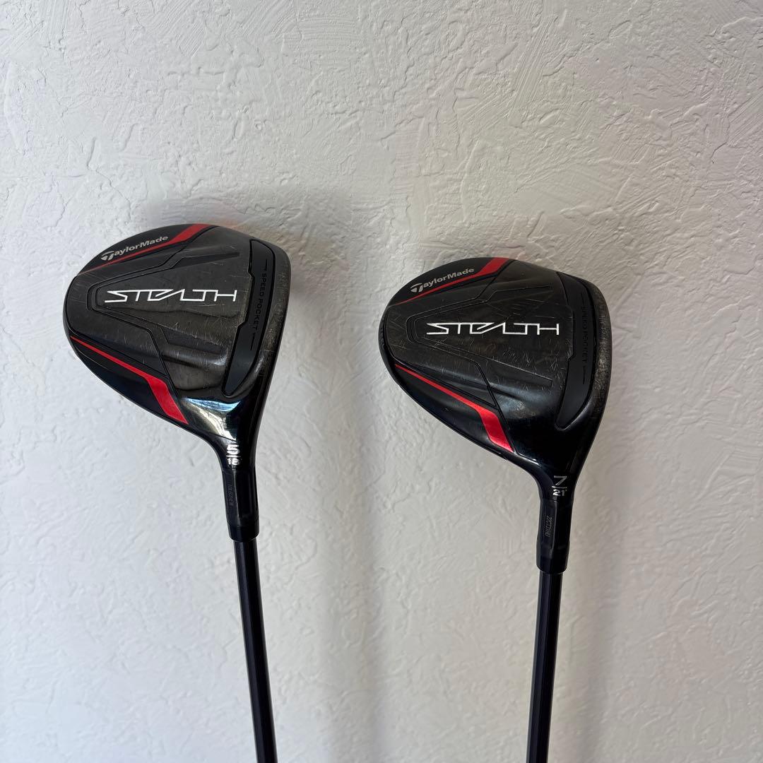 テーラーメイド　ステルス　フェアウェイウッド 2本セット